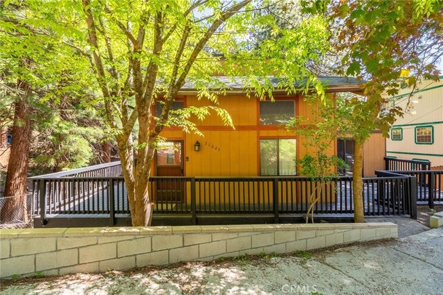 31045 Valley Oak Dr, Running Springs, CA 92382 - view of rear view of property
