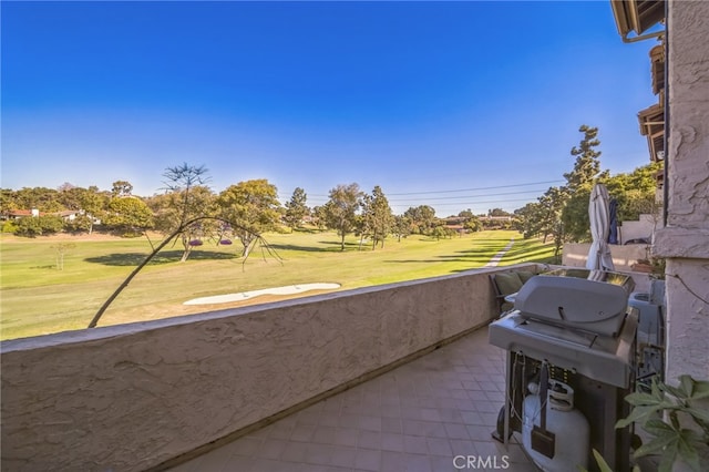 528 San Andres Dr, Solana Beach, CA 92075 - balcony featuring grilling area and view of golf course