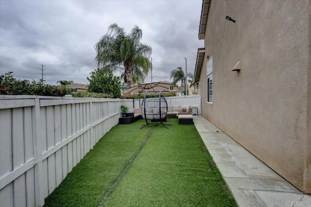 29567 Castlewood Dr, Menifee, CA 92584 - view of yard featuring an outdoor hangout area
