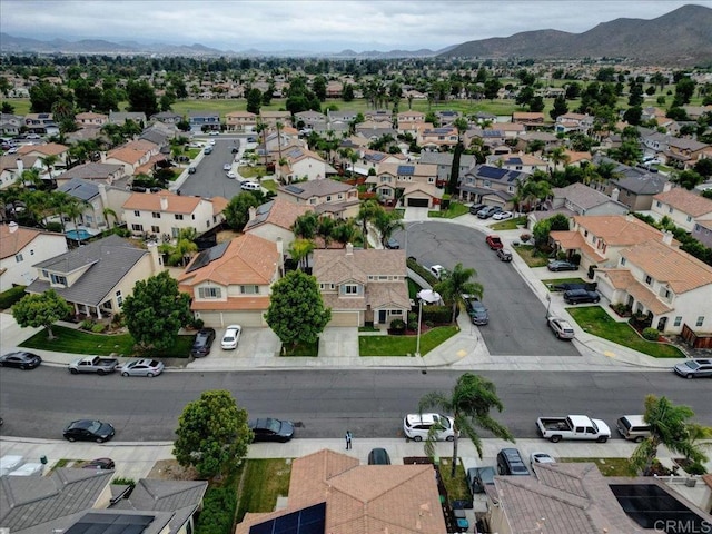 29567 Castlewood Dr, Menifee, CA 92584 - aerial overview of property's location featuring nearby suburban area and mountains