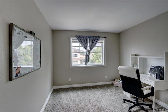 29567 Castlewood Dr, Menifee, CA 92584 - carpeted home office featuring baseboards