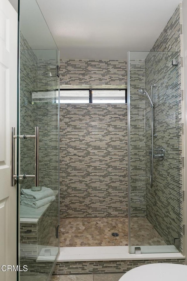 2320 Mountain Ave, La Crescenta, CA 91214 - bathroom featuring a shower stall