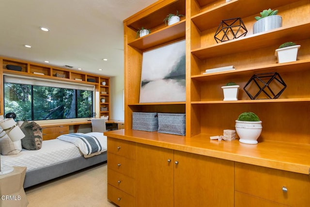 2320 Mountain Ave, La Crescenta, CA 91214 - bedroom featuring recessed lighting and light colored carpet