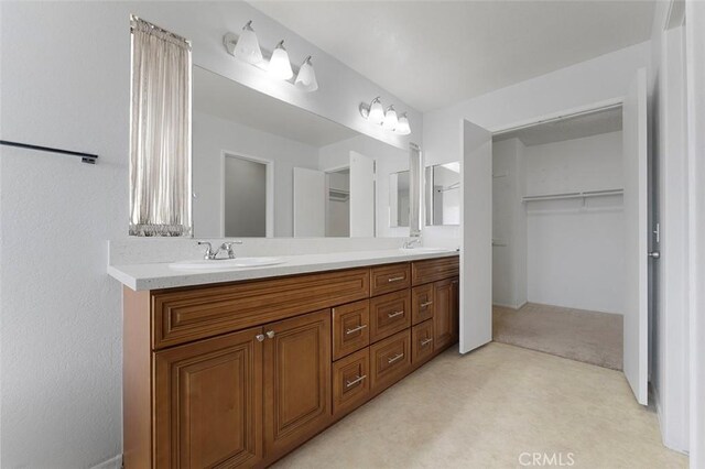 16227 Glencove Dr, Hacienda Heights, CA 91745 - full bathroom featuring double vanity and a walk in closet