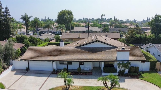 12312 Eveningside Dr, Santa Ana, CA 92705 - aerial perspective of suburban area