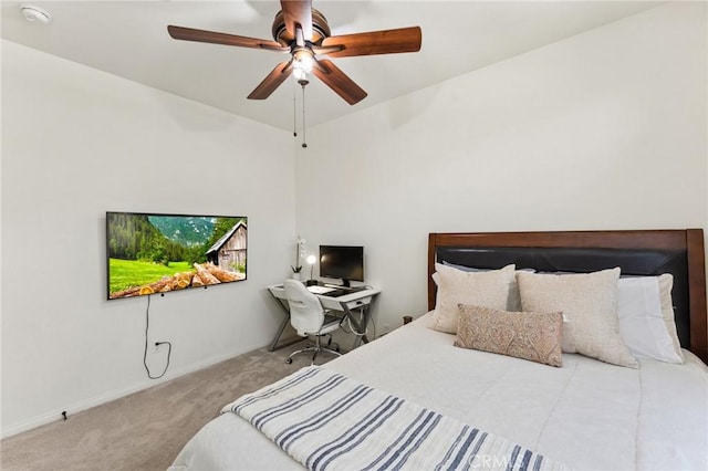 2974 E Walking Beam Pl, Brea, CA 92821 - carpeted bedroom with ceiling fan