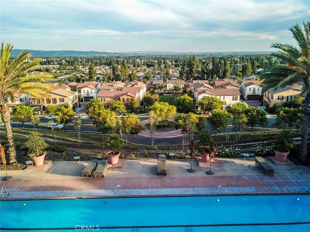 2974 E Walking Beam Pl, Brea, CA 92821 - aerial perspective of suburban area with a pool area