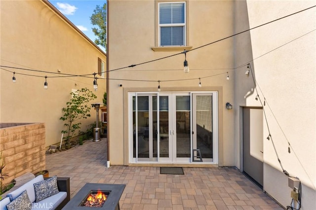 2974 E Walking Beam Pl, Brea, CA 92821 - view of patio / terrace featuring a fire pit