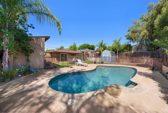3117 Cherimoya St, Jamul, CA 91935 - view of pool with a fenced backyard and a patio area