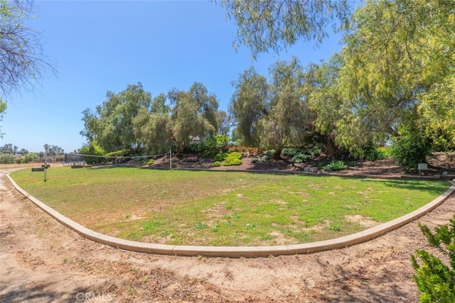 38855 Bella Vista Rd, Temecula, CA 92592 - view of green lawn with volleyball court