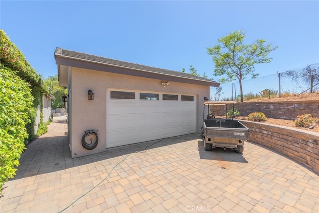 38855 Bella Vista Rd, Temecula, CA 92592 - garage with decorative driveway