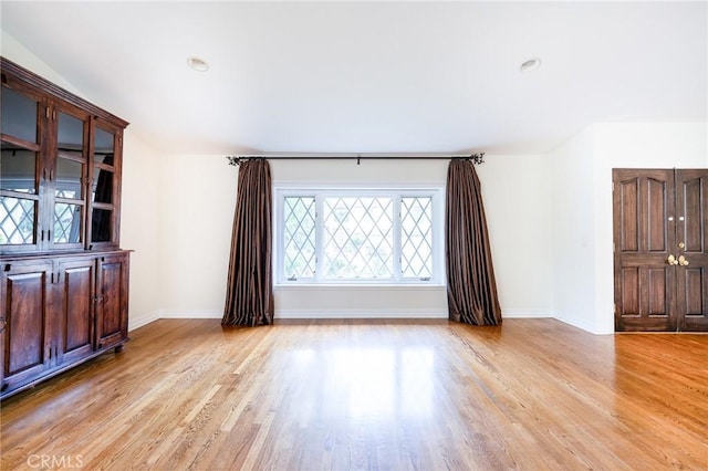 18337 Chatham Ln, Porter Ranch, CA 91326 - unfurnished living room featuring light wood-style floors