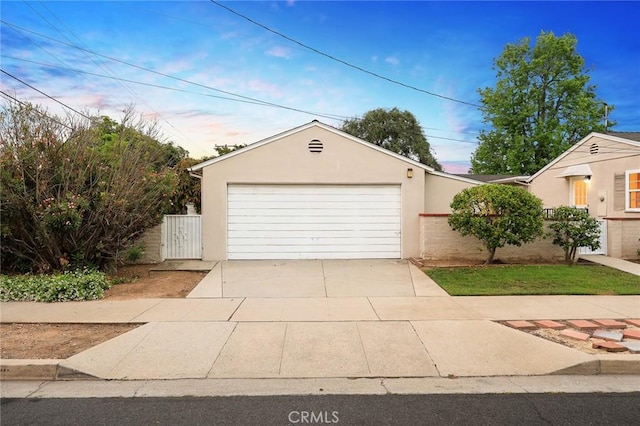 468 Gerona Ave, San Gabriel, CA 91775 - view of garage at dusk