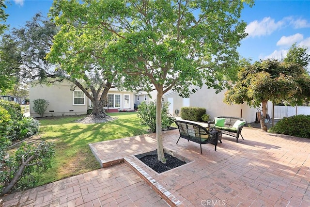 468 Gerona Ave, San Gabriel, CA 91775 - view of patio / terrace featuring outdoor lounge area