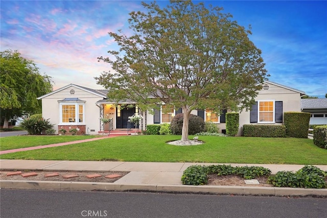468 Gerona Ave, San Gabriel, CA 91775 - view of front of home with a lawn and stucco siding