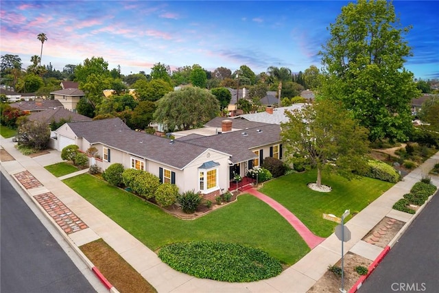 468 Gerona Ave, San Gabriel, CA 91775 - view of aerial view at dusk