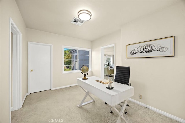 468 Gerona Ave, San Gabriel, CA 91775 - office area featuring baseboards and light carpet