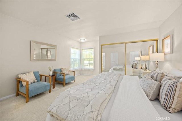 468 Gerona Ave, San Gabriel, CA 91775 - bedroom with light colored carpet, a closet, and baseboards