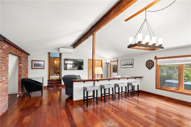 1961 Forester Creek Rd, El Cajon, CA 92021 - living room with wood finished floors and baseboards