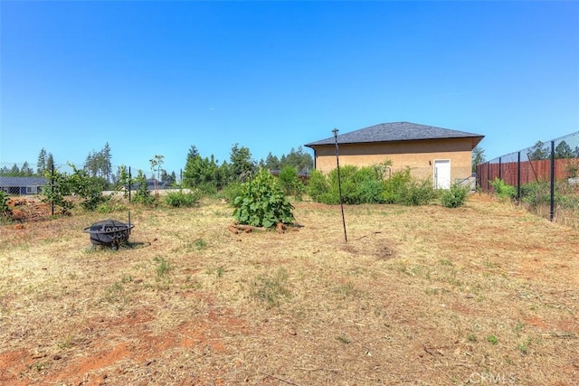 5981 Kibler Rd, Paradise, CA 95969 - view of yard with an outdoor fire pit