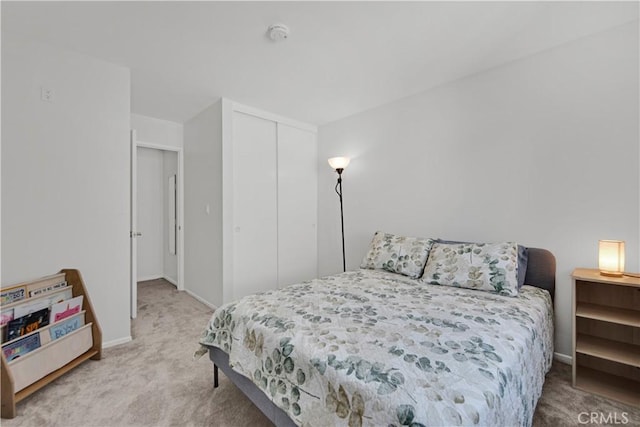 23706 Mill Valley Rd, Valencia, CA 91355 - carpeted bedroom with a closet and baseboards
