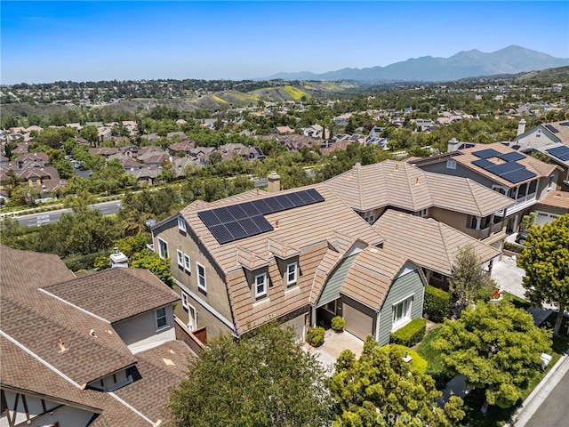 43 Flintridge, Ladera Ranch, CA 92694 - aerial perspective of suburban area featuring a mountain backdrop