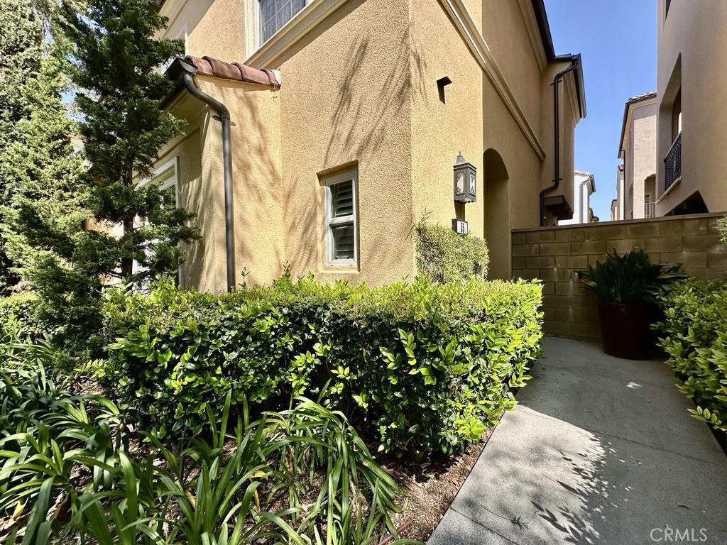 view of home's exterior with stucco siding