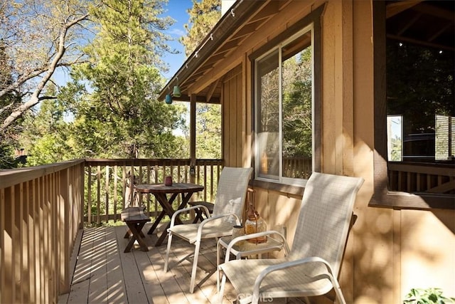 267 Pioneer Rd, Lake Arrowhead, CA 92317 - view of deck