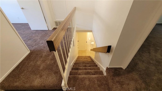 2364 S Cutty Way Unit 3, Anaheim, CA 92802 - stairway with carpet and baseboards