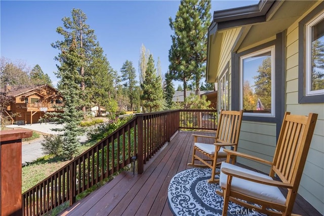 919 S Waldstrasse Way, Big Bear Lake, CA 92314 - view of deck