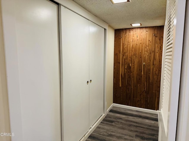 1810 Ramona Ave Unit 15, South Pasadena, CA 91030 - detailed view of wooden walls, wood finished floors, and a textured ceiling
