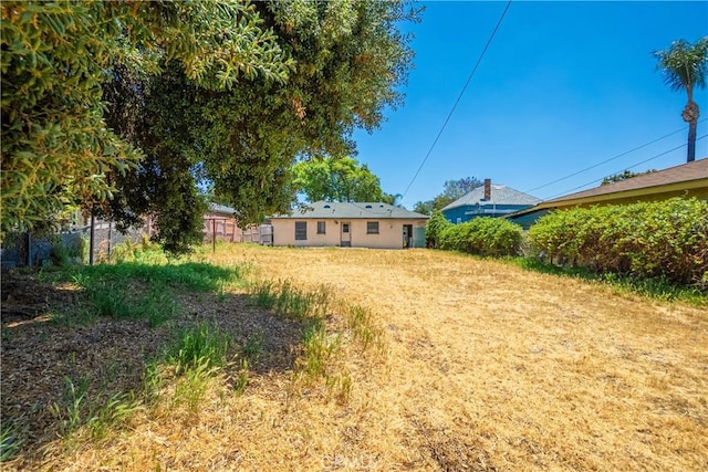 view of yard