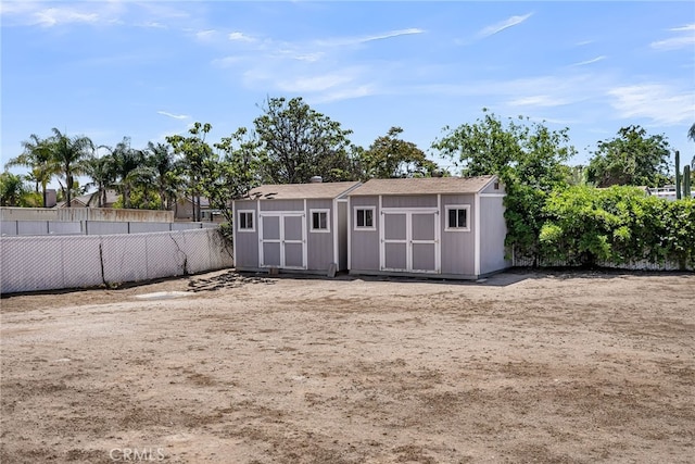 view of rear view of property