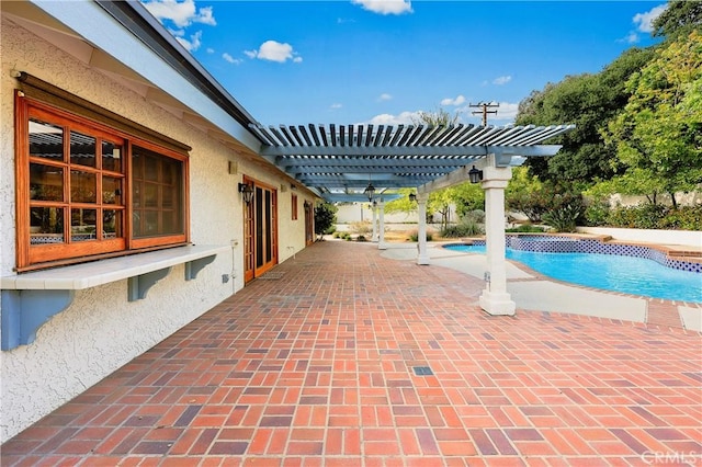 2148 Aquinas Ave, Claremont, CA 91711 - view of pool featuring a pergola and a patio area