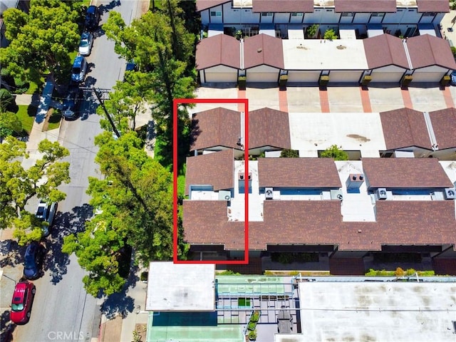 view of property location with property parcel outlined