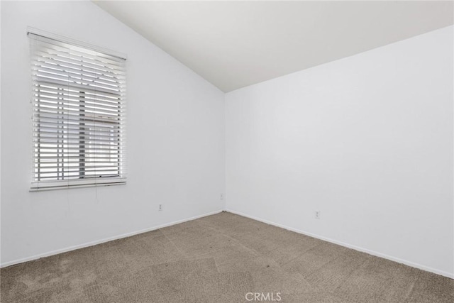 2474 S Centinela Ave Unit 4, Los Angeles, CA 90064 - carpeted empty room with vaulted ceiling and baseboards