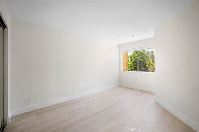 450 W Dryden St Unit 201, Glendale, CA 91202 - spare room featuring light wood-style flooring and baseboards