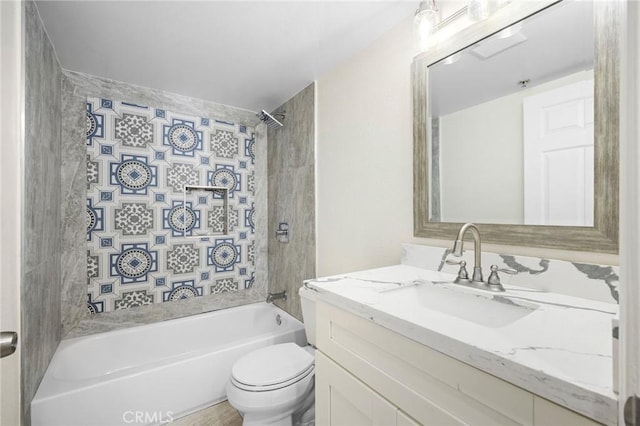 450 W Dryden St Unit 201, Glendale, CA 91202 - full bathroom with vanity,  shower combination, and toilet