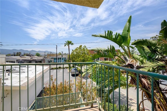 450 W Dryden St Unit 201, Glendale, CA 91202 - balcony featuring a mountain view