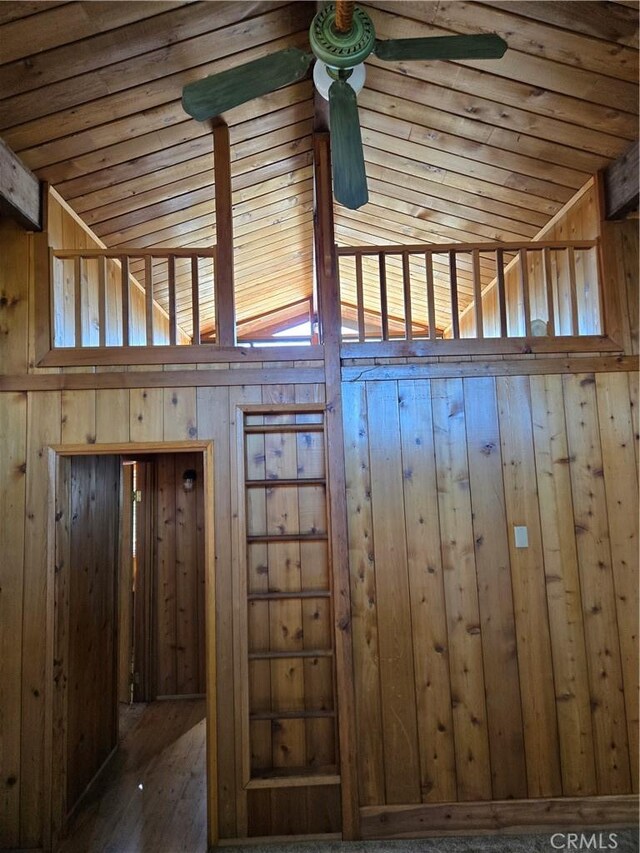 4677 Silver Saddle Ln, Paso Robles, CA 93446 - detailed view of wood ceiling, wood finished floors, and wood walls