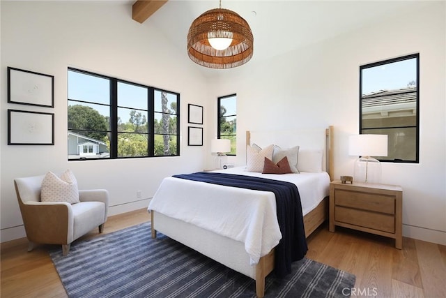1991 Port Claridge Pl, Newport Beach, CA 92660 - bedroom with light wood finished floors and baseboards