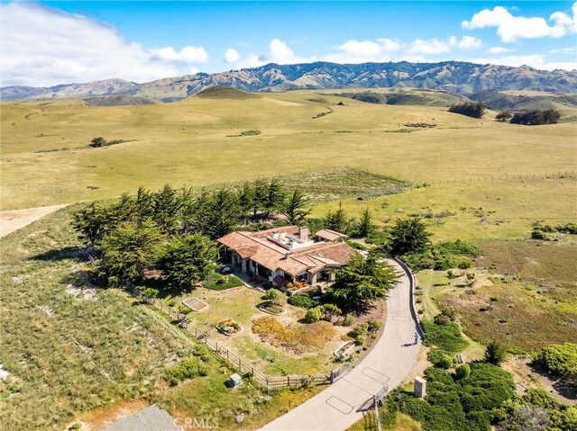 295 Via Piedras Blancas, San Simeon, CA 93452 - view of property location featuring mountains and rural landscape