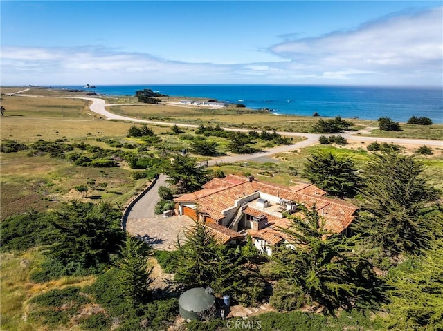 295 Via Piedras Blancas, San Simeon, CA 93452 - aerial view of property and surrounding area featuring a large body of water