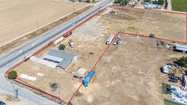 5915 Weedpatch, Bakersfield, CA 93307 - view of property location with property parcel outlined