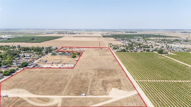 5915 Weedpatch, Bakersfield, CA 93307 - view of rural area featuring property parcel outlined