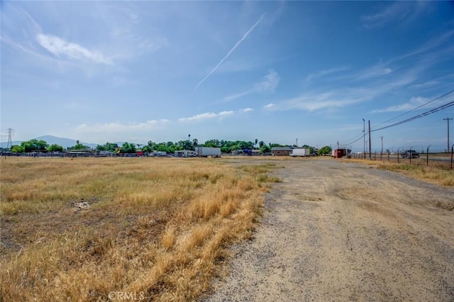 5915 Weedpatch, Bakersfield, CA 93307 - view of dirt / gravel driveway featuring a mountain view