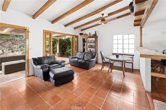 317 Walnut St, Costa Mesa, CA 92627 - living area with tile patterned floors