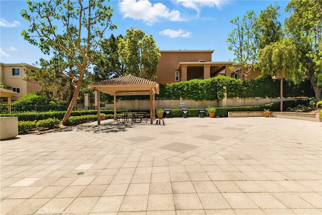 25323 Bayside Pl, Harbor City, CA 90710 - view of community featuring a gazebo and a patio area