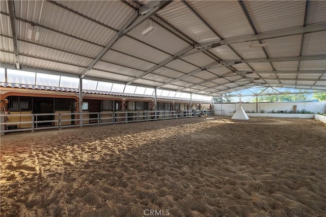 14667 Tyler St, Sylmar, CA 91342 - view of indoor horse riding arena
