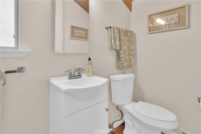 2303 Ridge Rider Rd, Bradley, CA 93426 - half bathroom featuring vanity and toilet